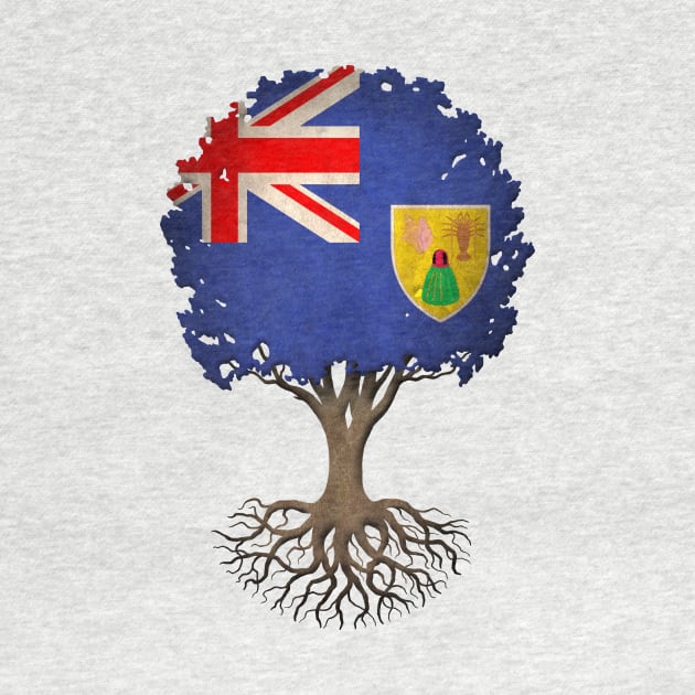 Tree of Life with Turks and Caicos Flag by jeffbartels